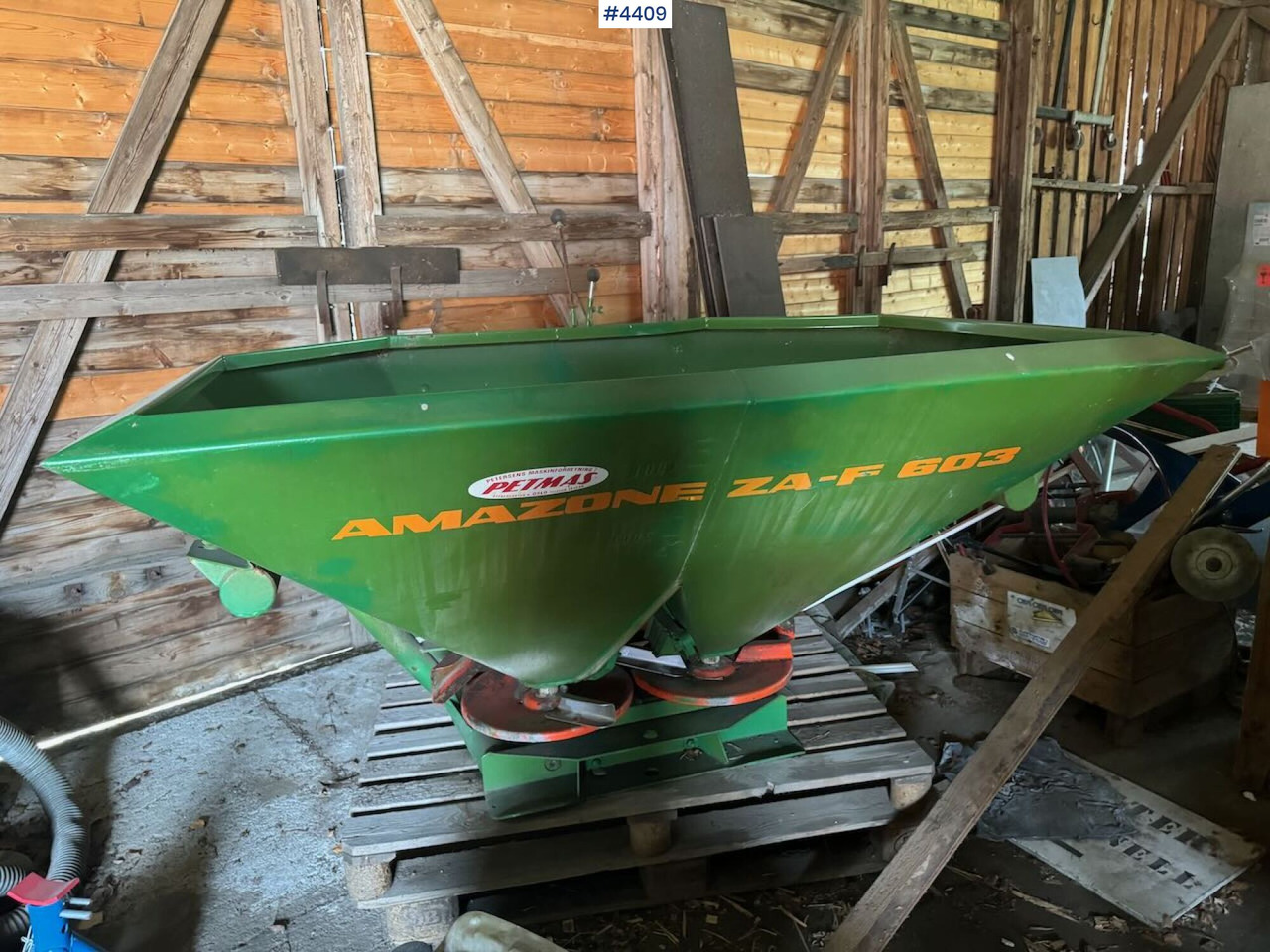 Amazone ZA-F 603 Fertilizer spreader - Gjødselspreder: bilde 2 Amazone ZA-F 603 Fertilizer spreader - Gjødselspreder: bilde 2