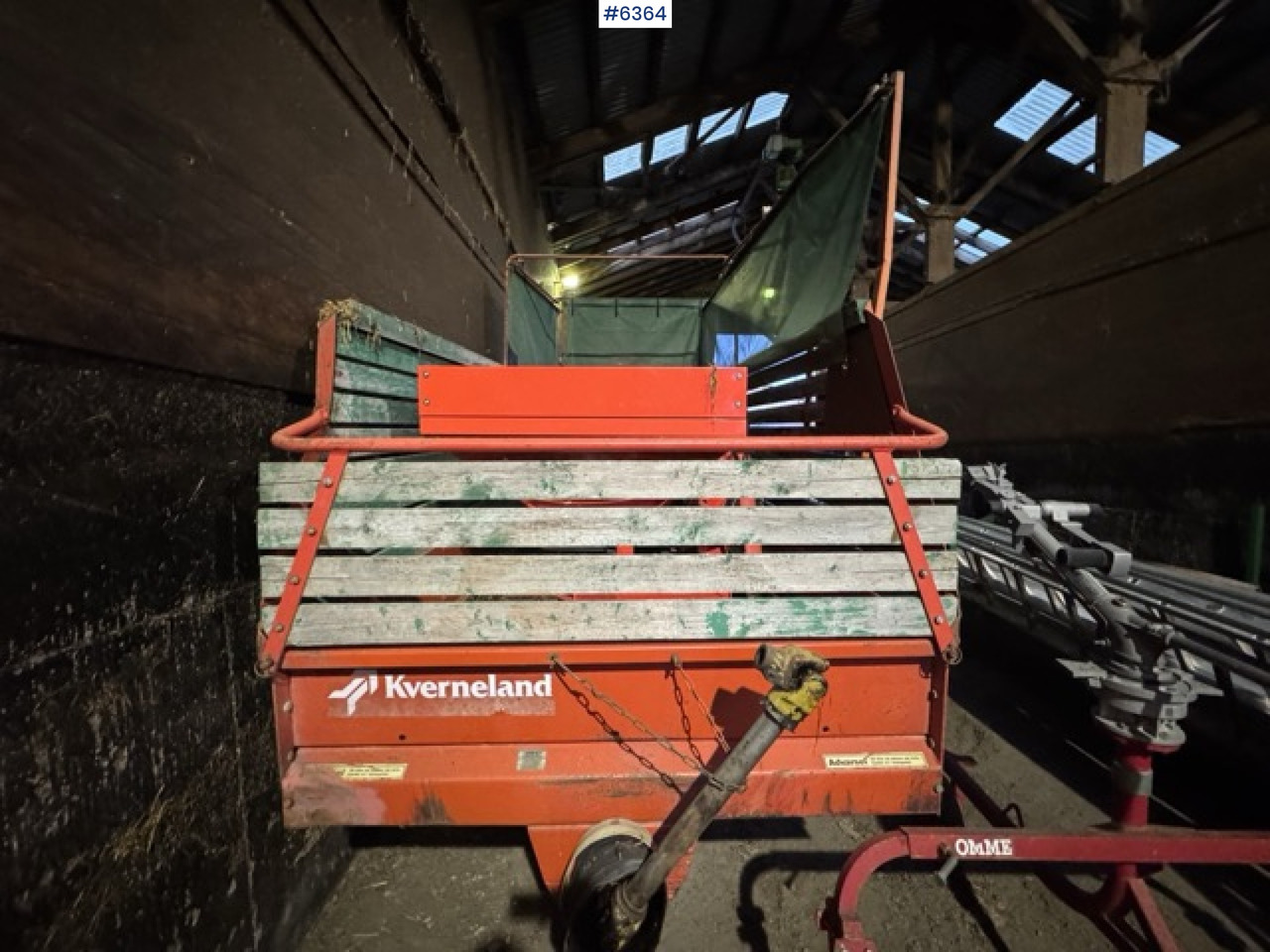 Approx. 1990 Kverneland UN7000 unloading wagon - Grasutstyr: bilde 4 Approx. 1990 Kverneland UN7000 unloading wagon - Grasutstyr: bilde 4