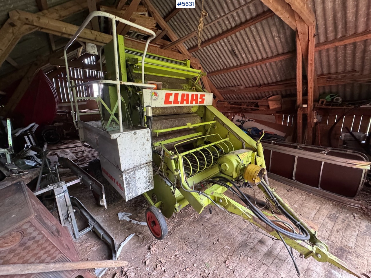 Claas Rollant 44s. - Grasutstyr: bilde 1 Claas Rollant 44s. - Grasutstyr: bilde 1