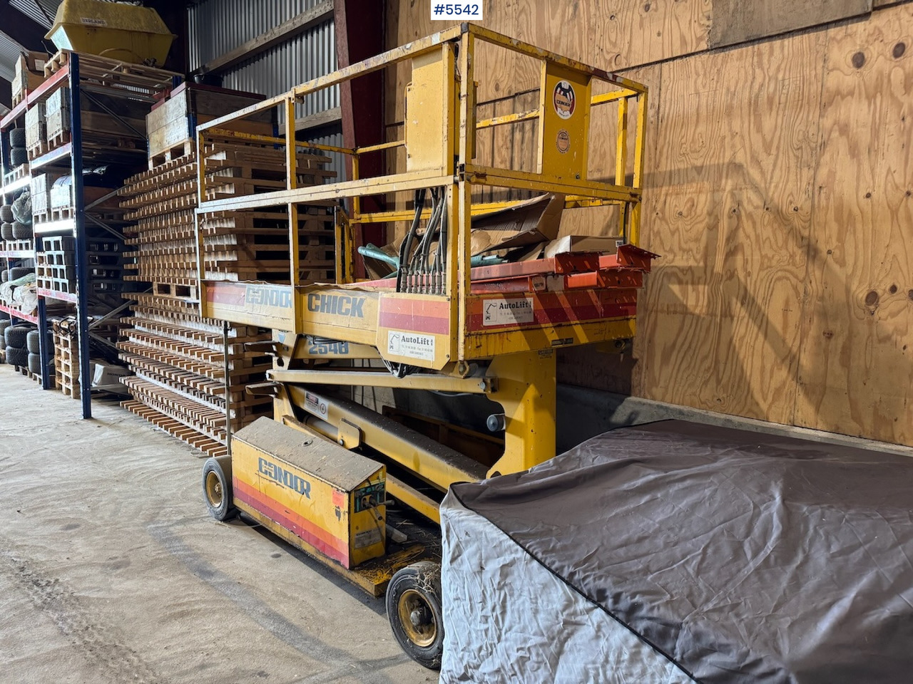 Condor Chick 2548 scissor lift. - Lift: bilde 4 Condor Chick 2548 scissor lift. - Lift: bilde 4