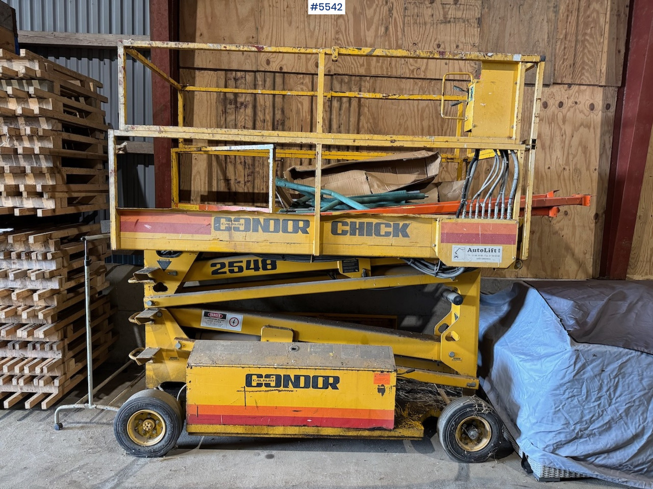 Condor Chick 2548 scissor lift. - Lift: bilde 3 Condor Chick 2548 scissor lift. - Lift: bilde 3