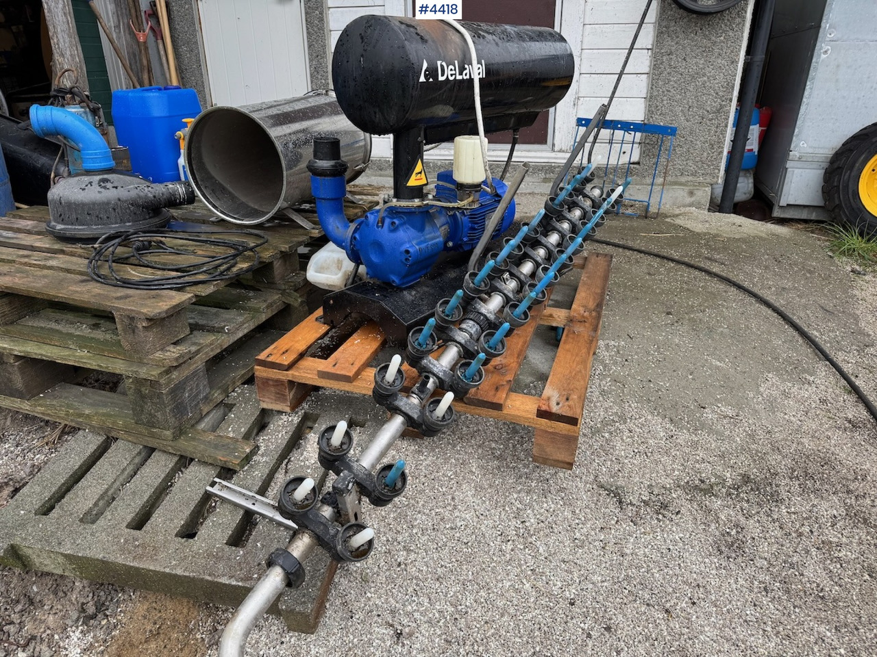 DeLaval DVP 800 Vacuum pump. - Husdyrhold-utstyr: bilde 4 DeLaval DVP 800 Vacuum pump. - Husdyrhold-utstyr: bilde 4