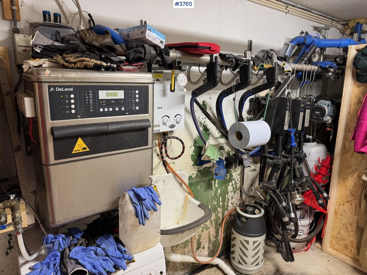 DeLaval melkeanlegg w/cleaner. - Husdyrhold-utstyr: bilde 4 DeLaval melkeanlegg w/cleaner. - Husdyrhold-utstyr: bilde 4