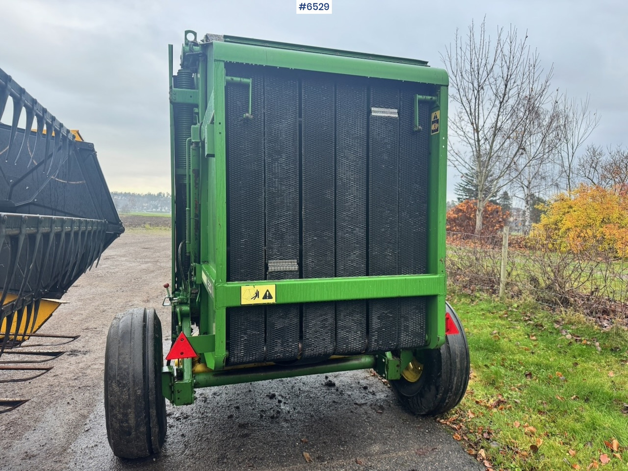 John Deere 550 Rundballepresse m/ Styreboks. - Grasutstyr: bilde 4 John Deere 550 Rundballepresse m/ Styreboks. - Grasutstyr: bilde 4