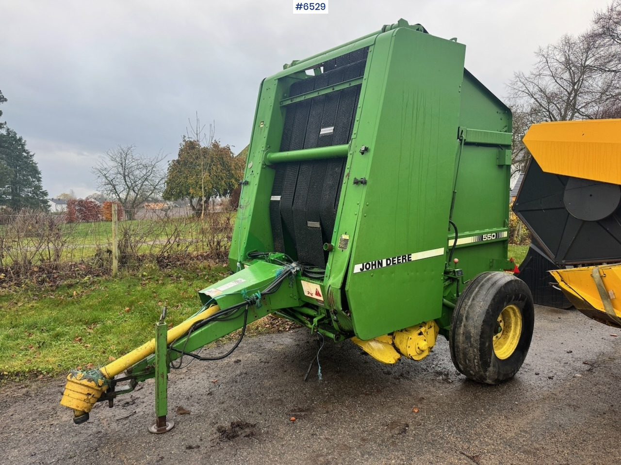 John Deere 550 Rundballepresse m/ Styreboks. - Grasutstyr: bilde 5 John Deere 550 Rundballepresse m/ Styreboks. - Grasutstyr: bilde 5
