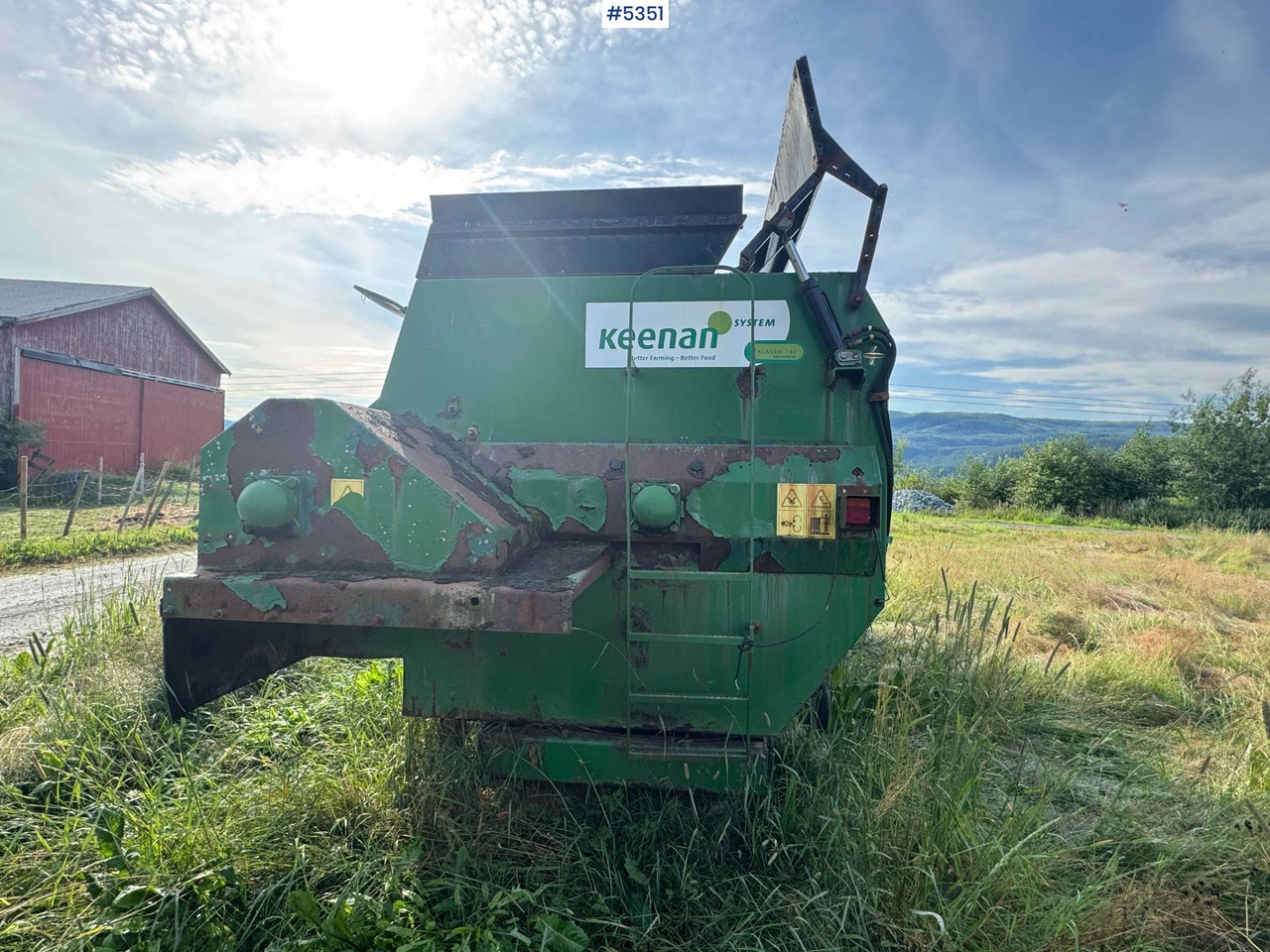 Keenan classic 140 forage mixer - Husdyrhold-utstyr: bilde 4 Keenan classic 140 forage mixer - Husdyrhold-utstyr: bilde 4