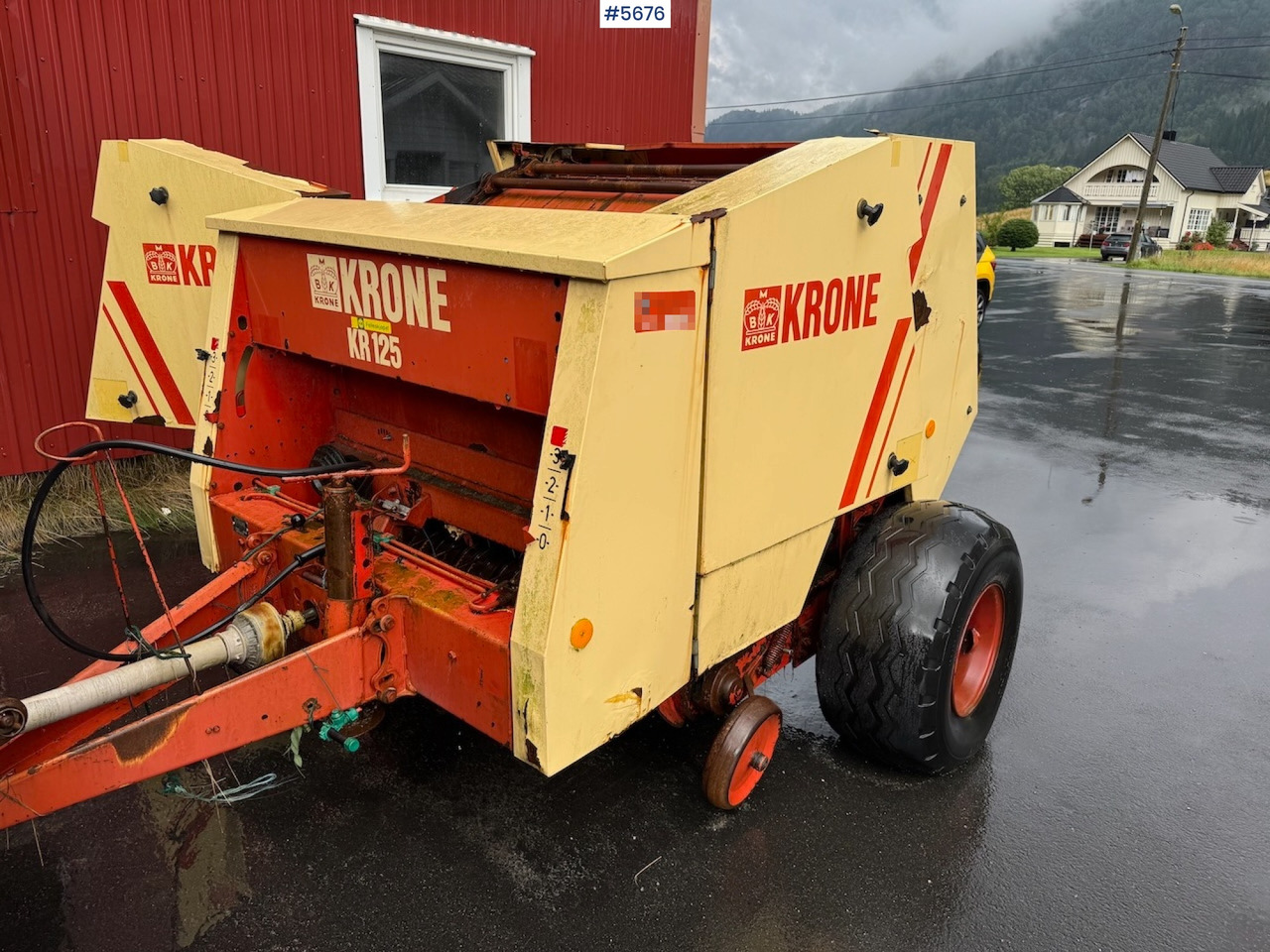 Krone KR 125 Round Baler - Grasutstyr: bilde 5 Krone KR 125 Round Baler - Grasutstyr: bilde 5