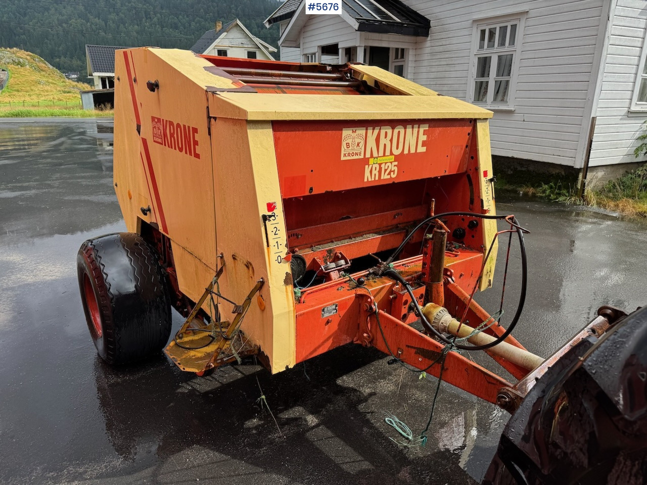 Krone KR 125 Round Baler - Grasutstyr: bilde 1 Krone KR 125 Round Baler - Grasutstyr: bilde 1