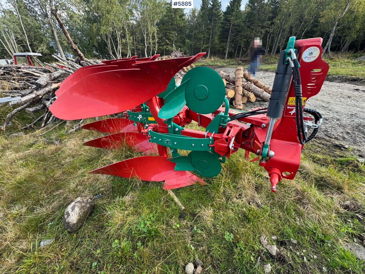 Kverneland 150S reversible plough, 3-furrow, year 2022. Never used – like new! - Jordforbedring maskin: bilde 3 Kverneland 150S reversible plough, 3-furrow, year 2022. Never used – like new! - Jordforbedring maskin: bilde 3