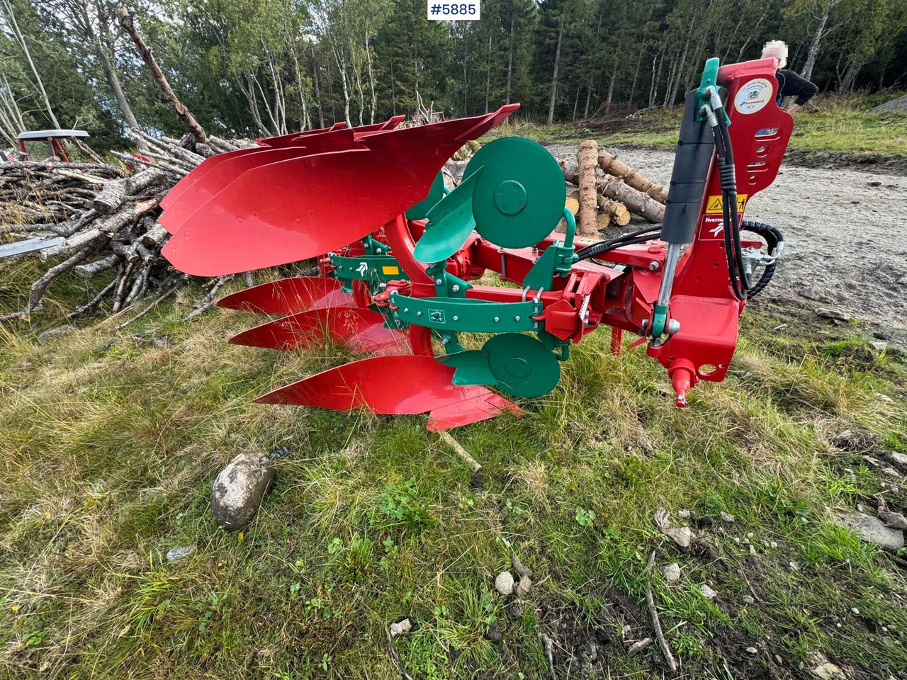 Kverneland 150S reversible plough, 3-furrow, year 2022. Never used – like new! - Jordforbedring maskin: bilde 4 Kverneland 150S reversible plough, 3-furrow, year 2022. Never used – like new! - Jordforbedring maskin: bilde 4