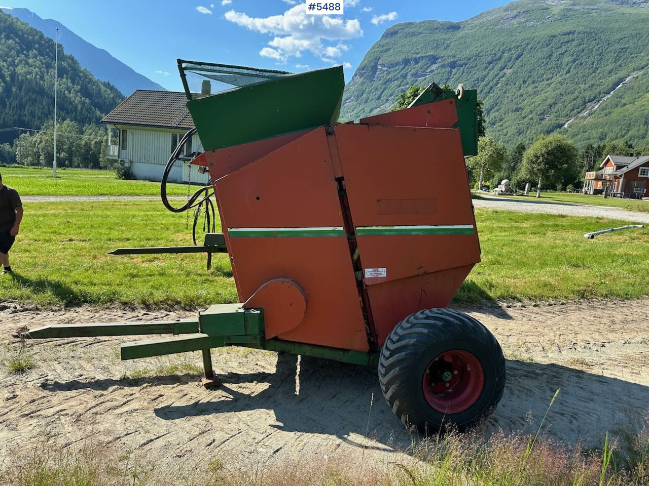 Orkel 1200 Round baler - Grasutstyr: bilde 4 Orkel 1200 Round baler - Grasutstyr: bilde 4