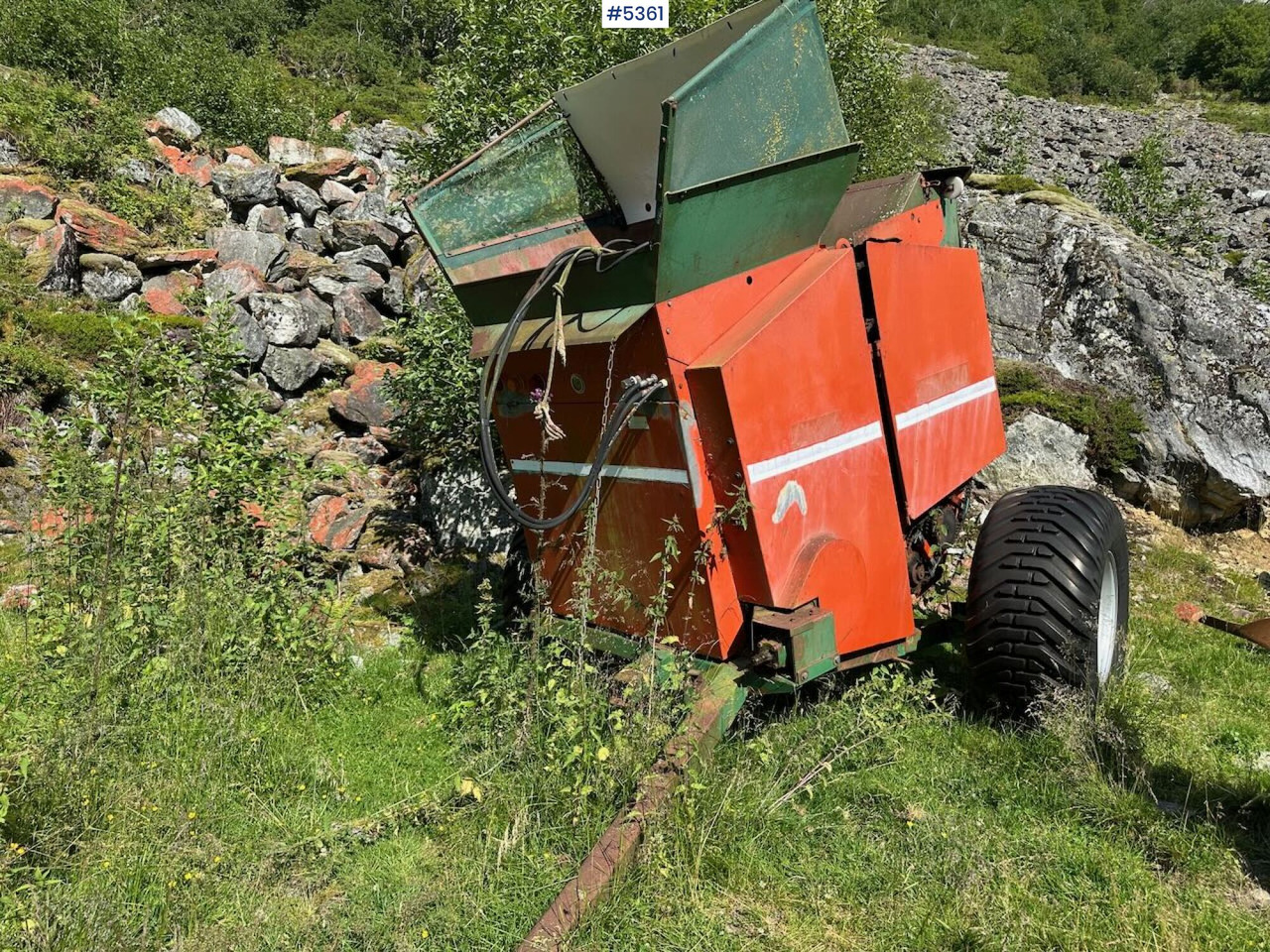 Orkel GP 1200 round baler. - Grasutstyr: bilde 2 Orkel GP 1200 round baler. - Grasutstyr: bilde 2
