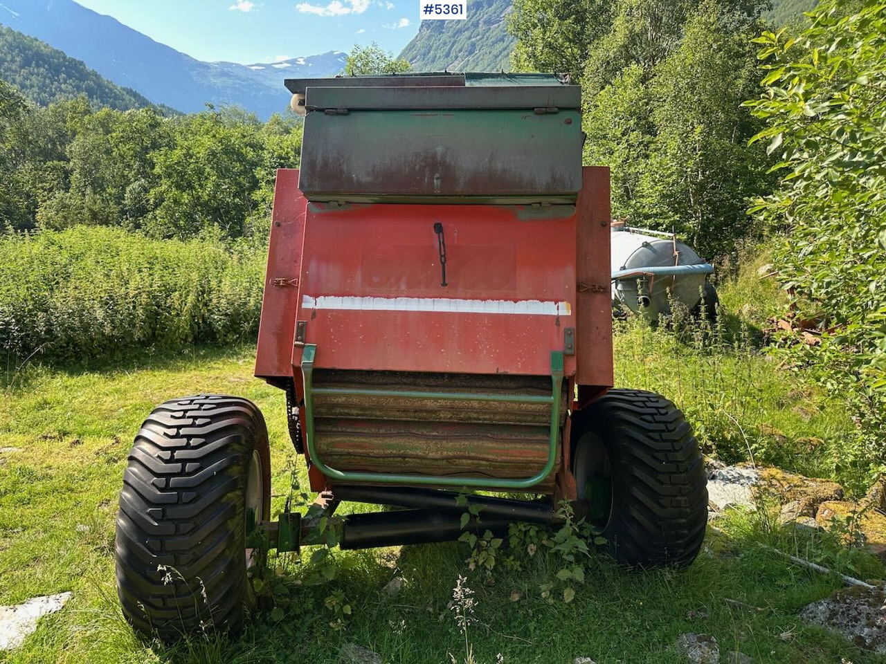 Orkel GP 1200 round baler. - Grasutstyr: bilde 5 Orkel GP 1200 round baler. - Grasutstyr: bilde 5
