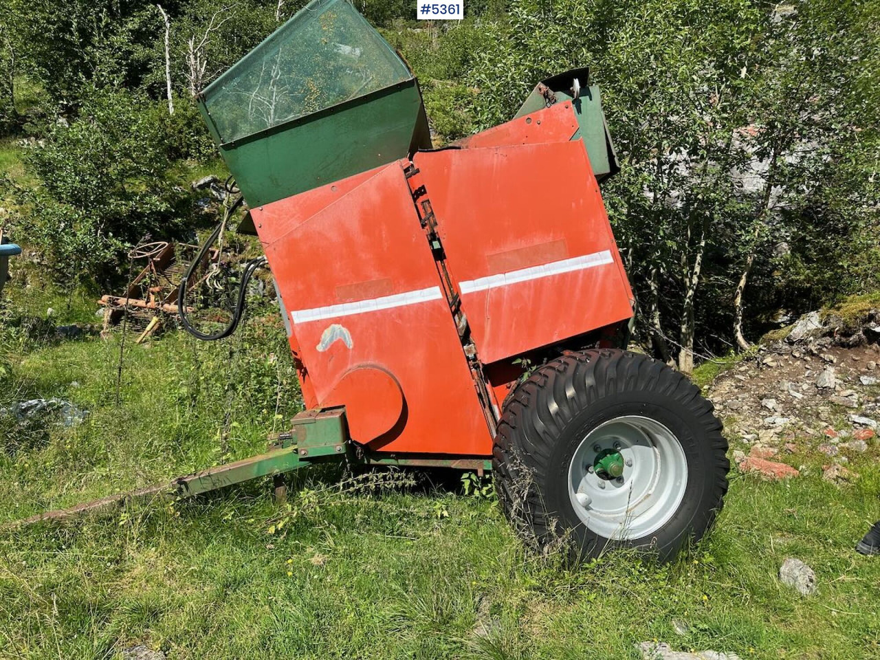 Orkel GP 1200 round baler. - Grasutstyr: bilde 3 Orkel GP 1200 round baler. - Grasutstyr: bilde 3