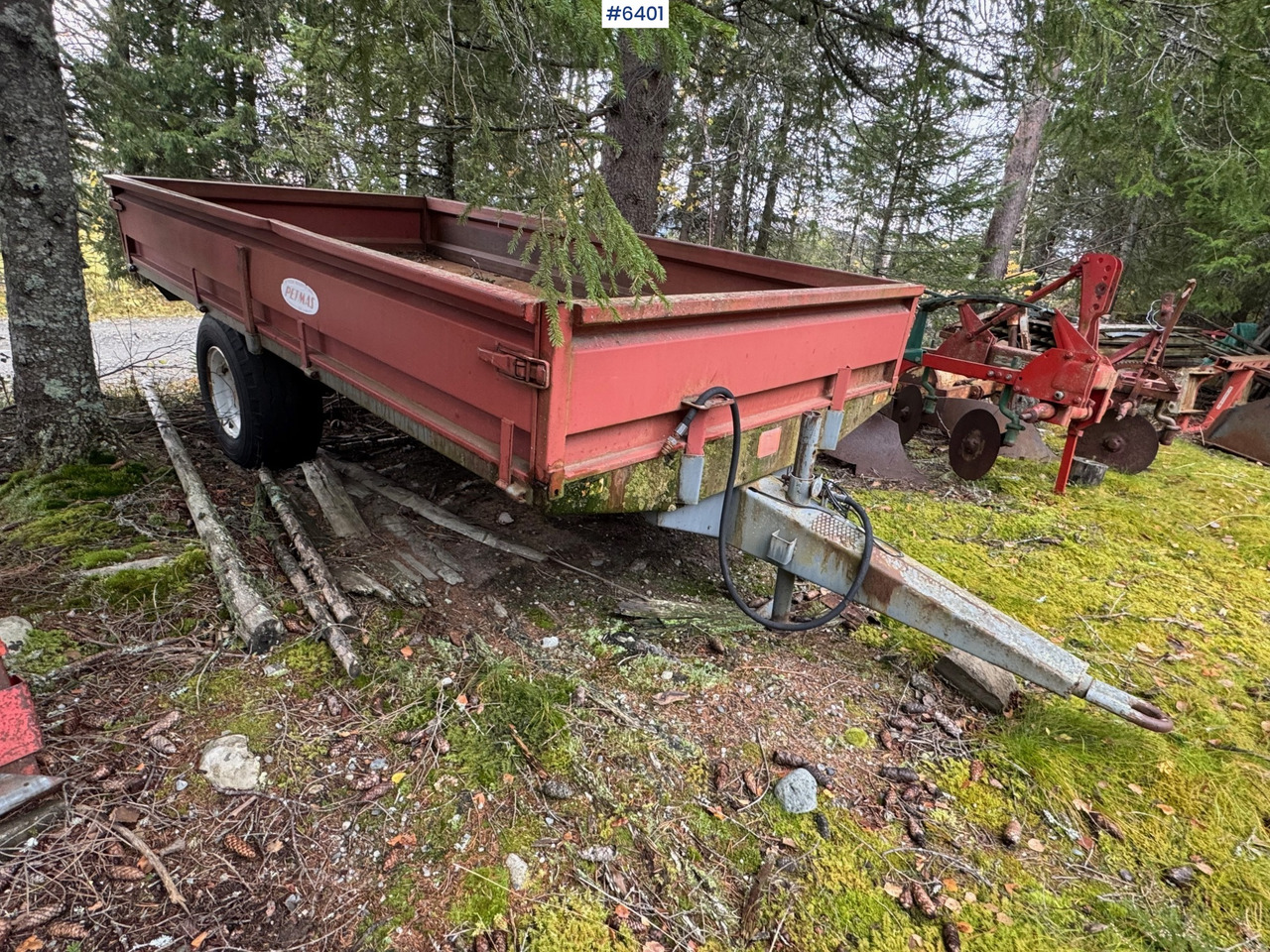 Petmas tractor trailer w/ grain frames - Landbrukstilhenger: bilde 2 Petmas tractor trailer w/ grain frames - Landbrukstilhenger: bilde 2