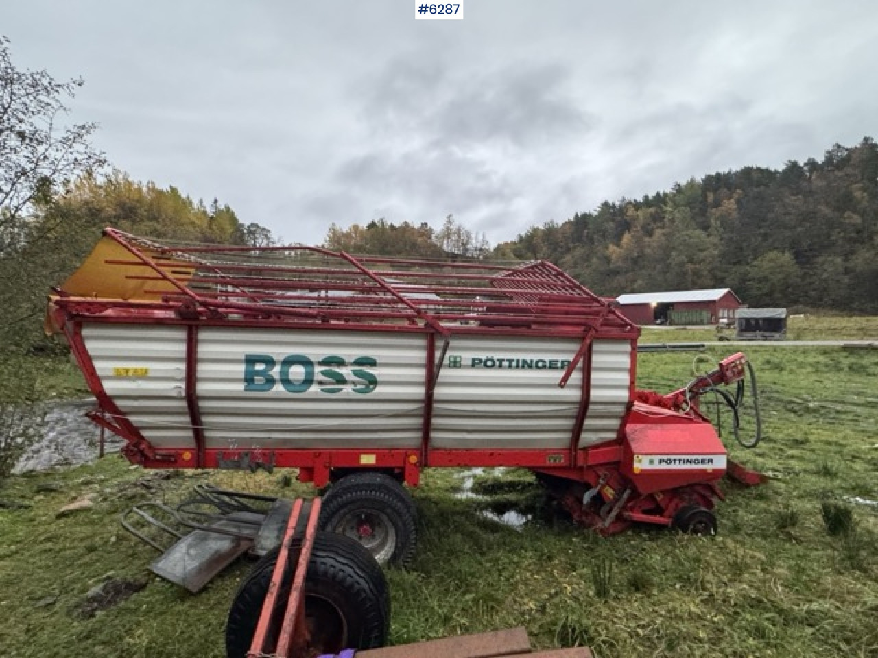 Pöttinger Boss Forage Wagon - Grasutstyr: bilde 2 Pöttinger Boss Forage Wagon - Grasutstyr: bilde 2