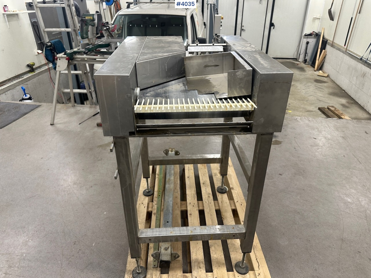Sanovo Staalkat Inter compacta egg sorting machine - Husdyrhold-utstyr: bilde 3 Sanovo Staalkat Inter compacta egg sorting machine - Husdyrhold-utstyr: bilde 3