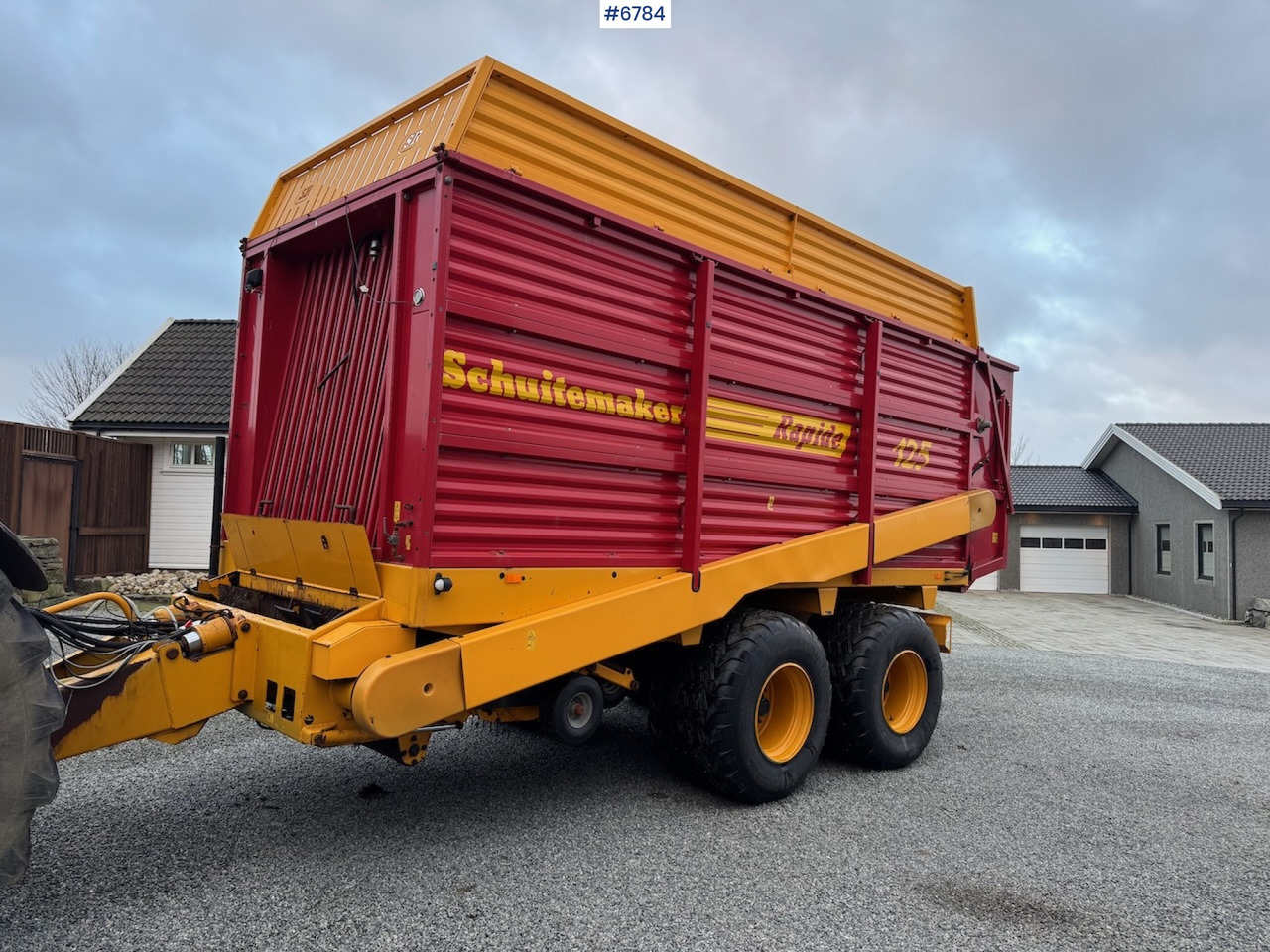 Schuitemaker Rapide 125 Loading trolley. - Grasutstyr: bilde 1 Schuitemaker Rapide 125 Loading trolley. - Grasutstyr: bilde 1