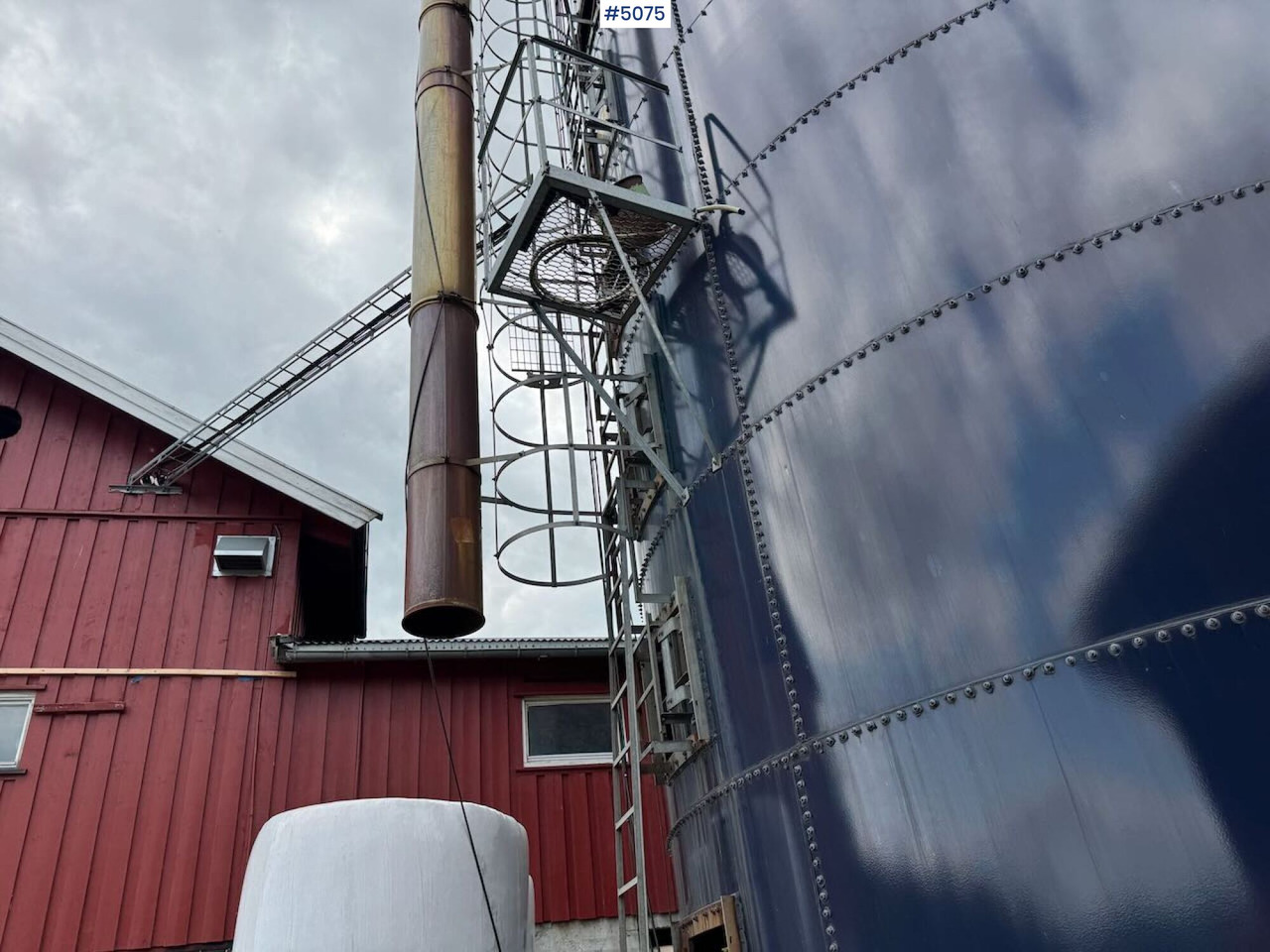 Husdyrhold-utstyr Silo with Filling Auger and Fan: bilde 7