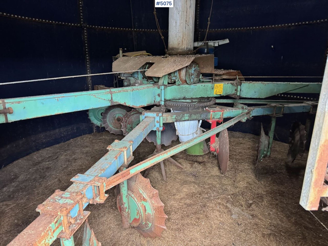 Husdyrhold-utstyr Silo with Filling Auger and Fan: bilde 10