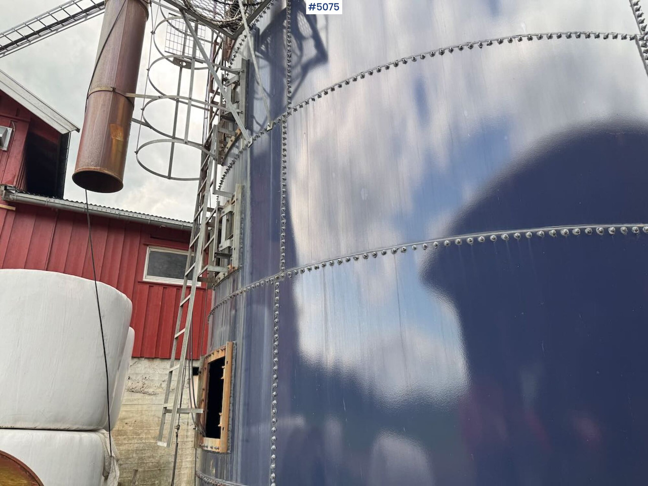 Husdyrhold-utstyr Silo with Filling Auger and Fan: bilde 6