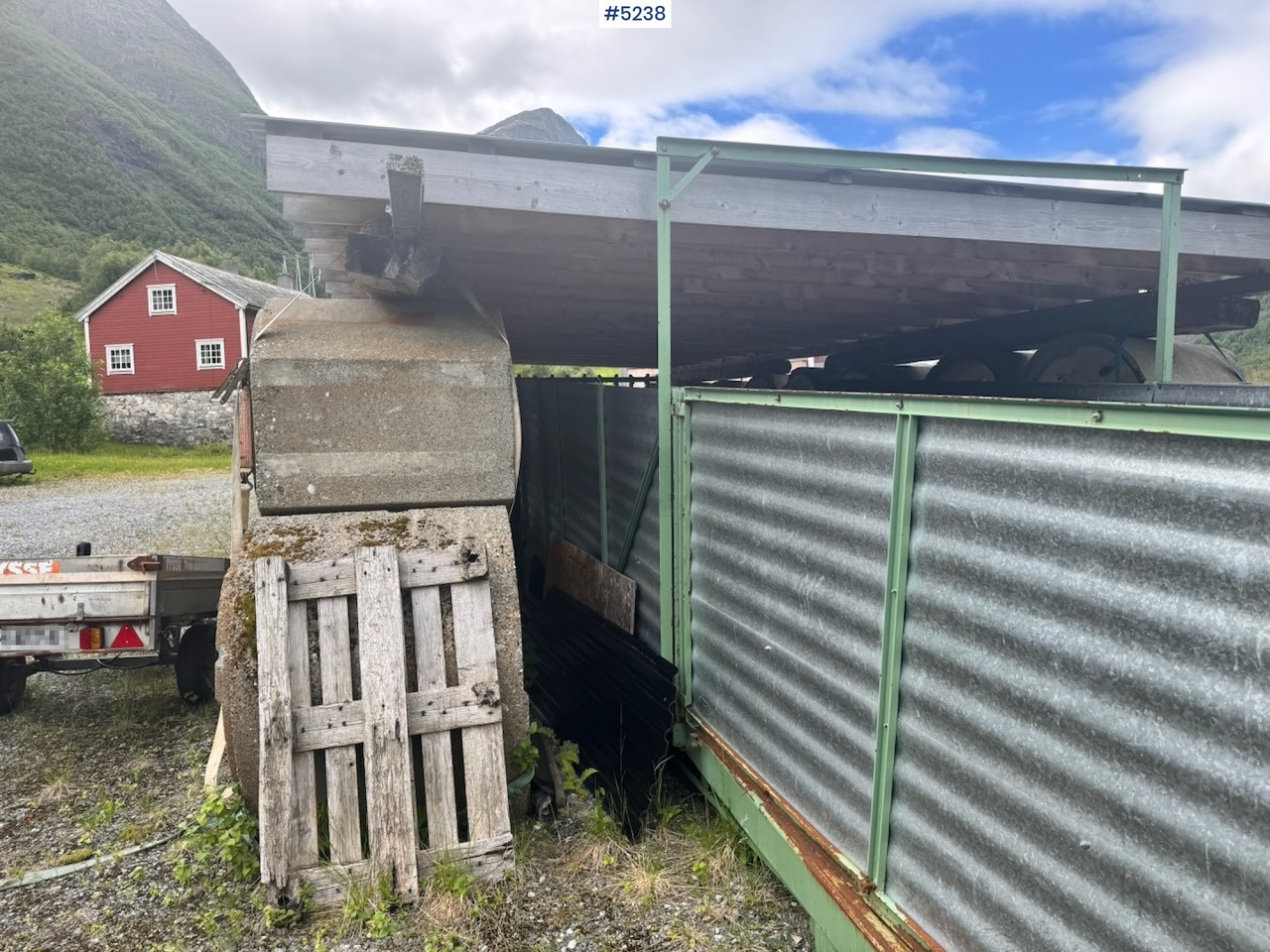 Silo with feed table and fans. Disassembled. - Husdyrhold-utstyr: bilde 5 Silo with feed table and fans. Disassembled. - Husdyrhold-utstyr: bilde 5