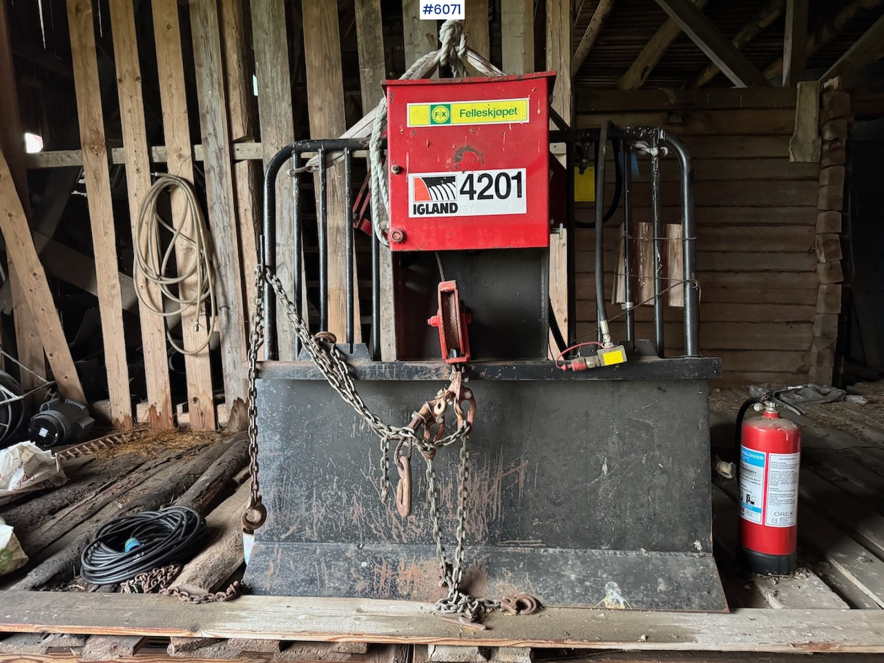 2004 Igland 4201 winch - Skogsmaskin: bilde 1 2004 Igland 4201 winch - Skogsmaskin: bilde 1