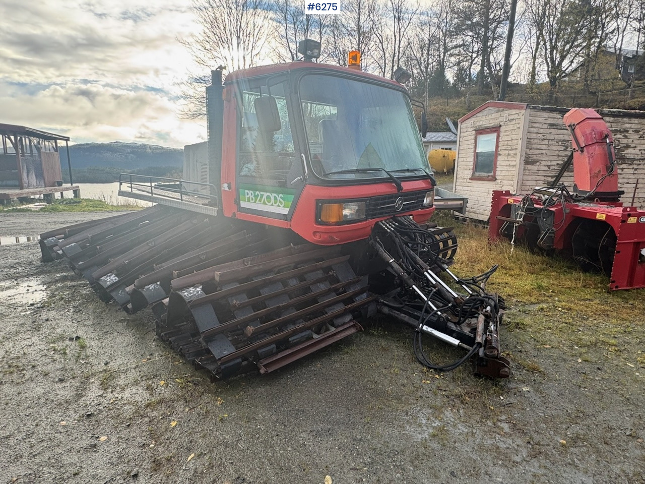 1985 Kässbohrer PB 270DS treadle machine w/ cutters and smoothing board - Utility-/ Spesiell maskin: bilde 1 1985 Kässbohrer PB 270DS treadle machine w/ cutters and smoothing board - Utility-/ Spesiell maskin: bilde 1