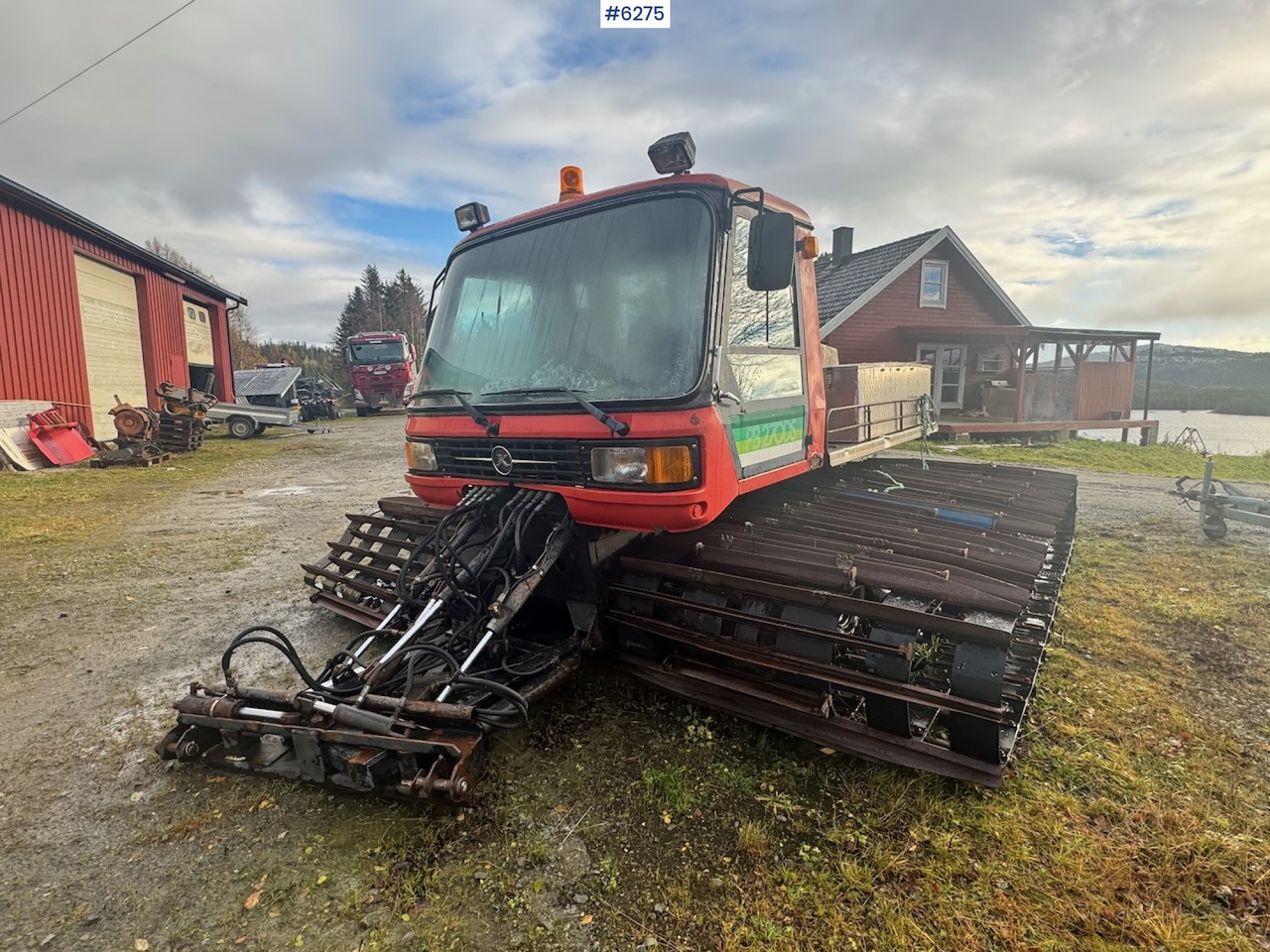 1985 Kässbohrer PB 270DS treadle machine w/ cutters and smoothing board - Utility-/ Spesiell maskin: bilde 3 1985 Kässbohrer PB 270DS treadle machine w/ cutters and smoothing board - Utility-/ Spesiell maskin: bilde 3