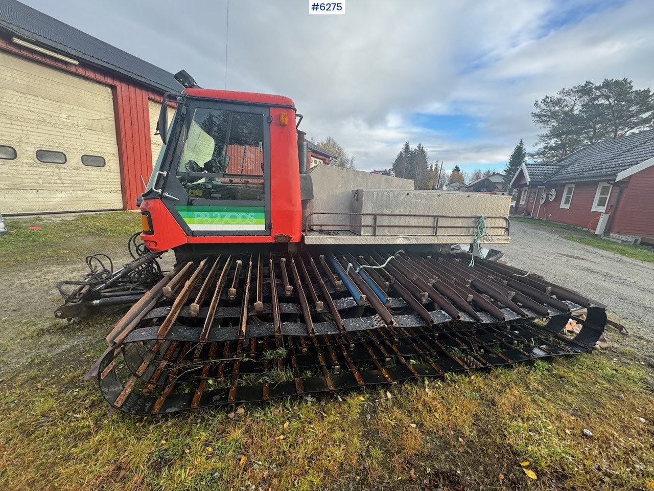 1985 Kässbohrer PB 270DS treadle machine w/ cutters and smoothing board - Utility-/ Spesiell maskin: bilde 5 1985 Kässbohrer PB 270DS treadle machine w/ cutters and smoothing board - Utility-/ Spesiell maskin: bilde 5