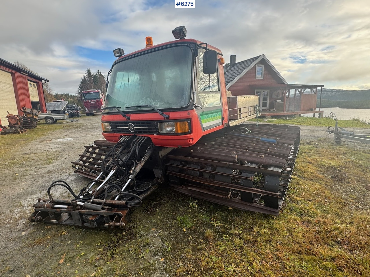 1985 Kässbohrer PB 270DS treadle machine w/ cutters and smoothing board - Utility-/ Spesiell maskin: bilde 4 1985 Kässbohrer PB 270DS treadle machine w/ cutters and smoothing board - Utility-/ Spesiell maskin: bilde 4