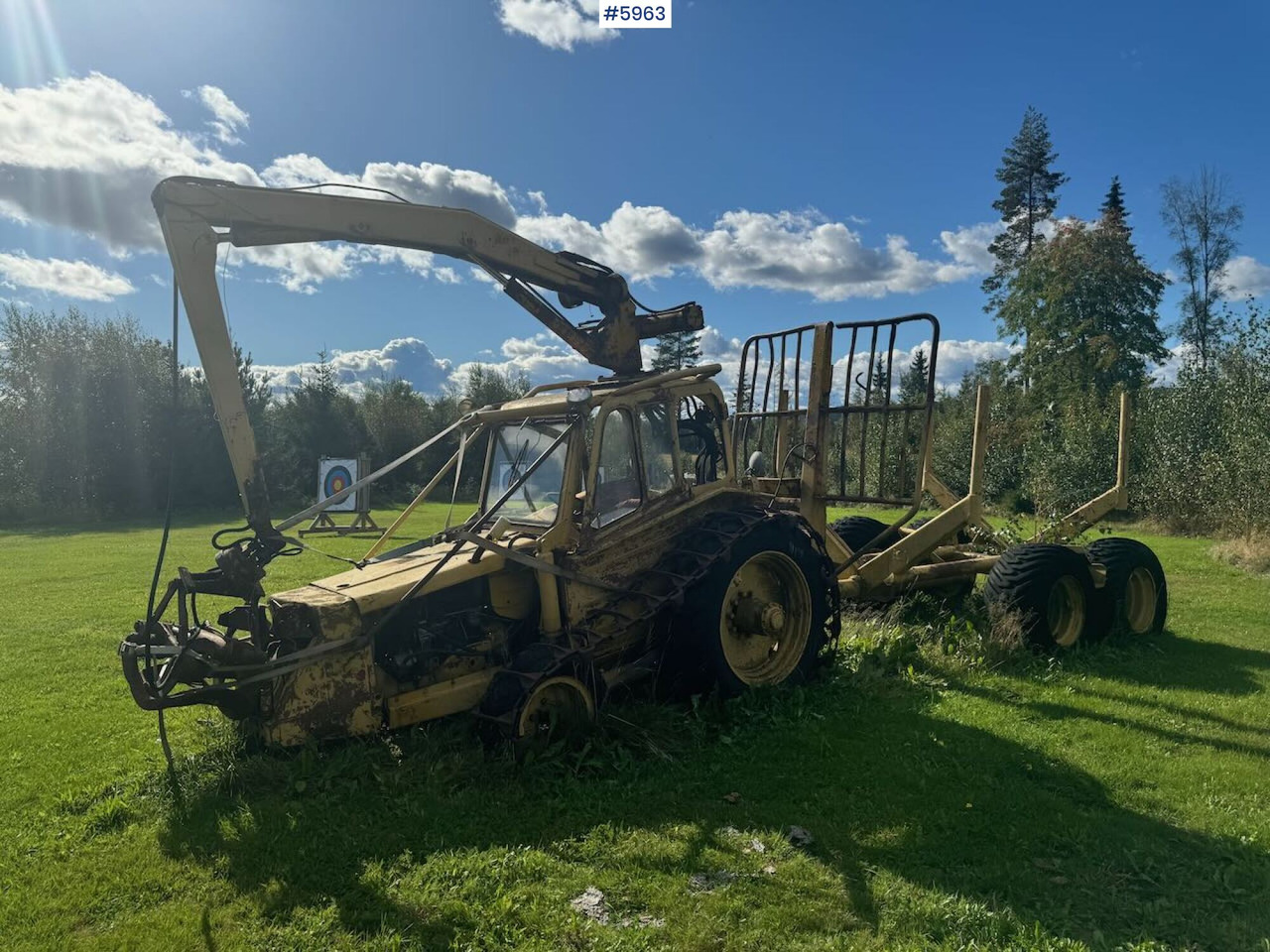 Volvo BM SM 460 "Lillenalle" Forest machine - Hogstmaskin: bilde 1 Volvo BM SM 460 "Lillenalle" Forest machine - Hogstmaskin: bilde 1