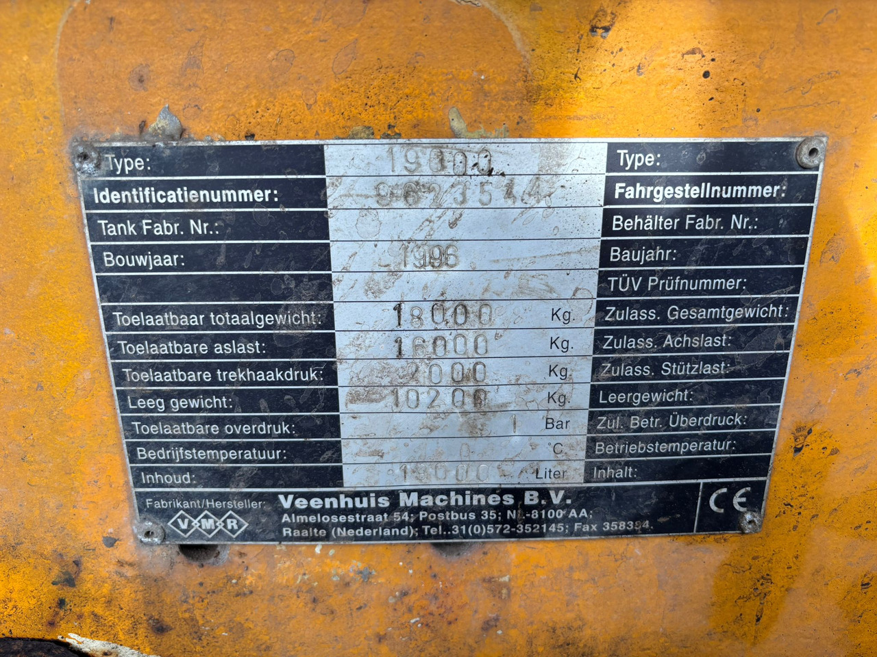 Gjødselvogn veenhuis 19000: bilde 24