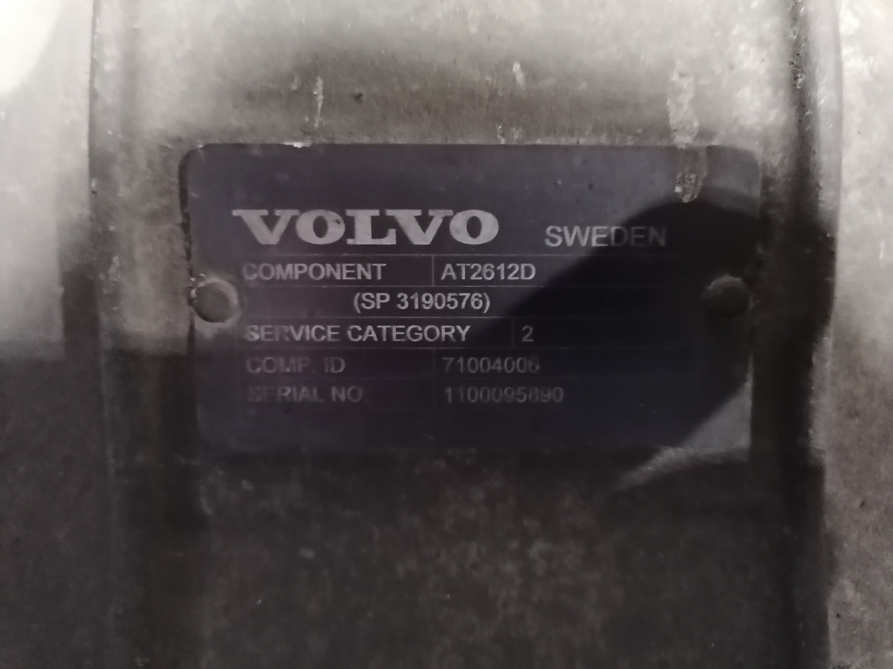 VOLVO remanufactured gearbox AT2612D - Girkasse: bilde 5 VOLVO remanufactured gearbox AT2612D - Girkasse: bilde 5