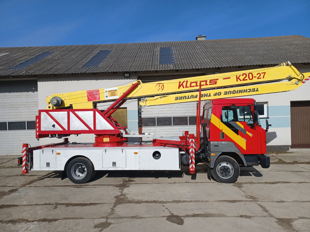 Nissan ECO - T.160 - Mobilkran: bilde 3 Nissan ECO - T.160 - Mobilkran: bilde 3