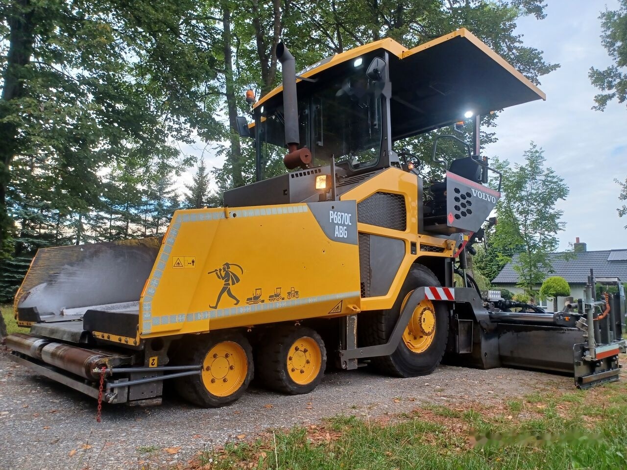 Volvo-ABG P6870C - Asfaltutlegger: bilde 5 Volvo-ABG P6870C - Asfaltutlegger: bilde 5