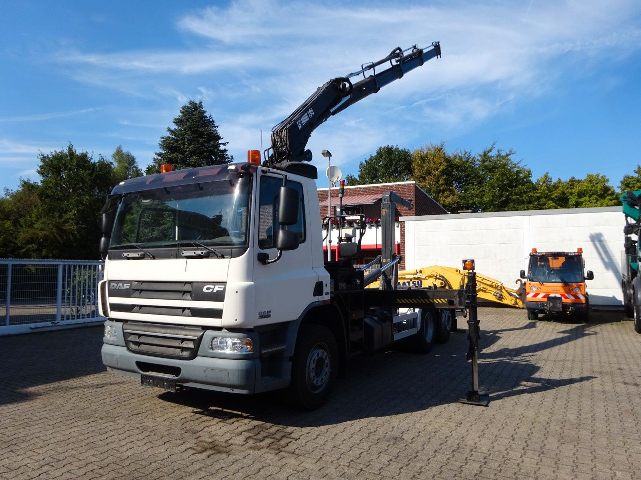 DAF 28-250 CF Abroller + HIA B195-3 Kran - Krokbil, Kranbil: bilde 2 DAF 28-250 CF Abroller + HIA B195-3 Kran - Krokbil, Kranbil: bilde 2