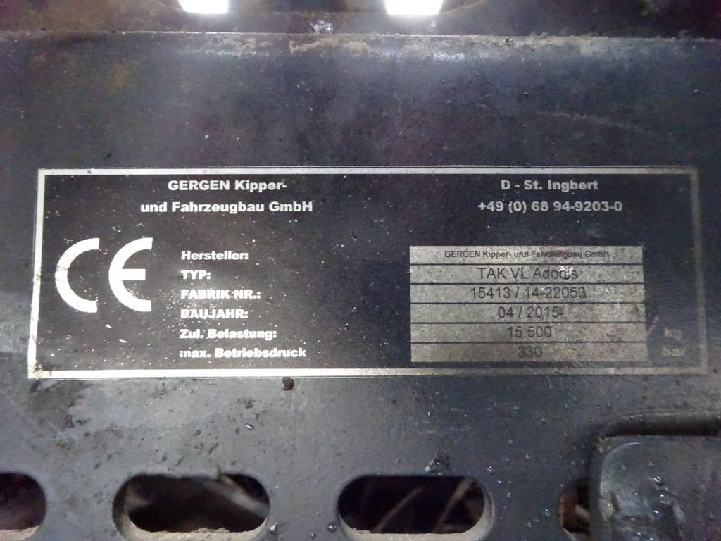 Liftdumper lastebil DAF CF 440 Absetzkipper 6x2: bilde 10
