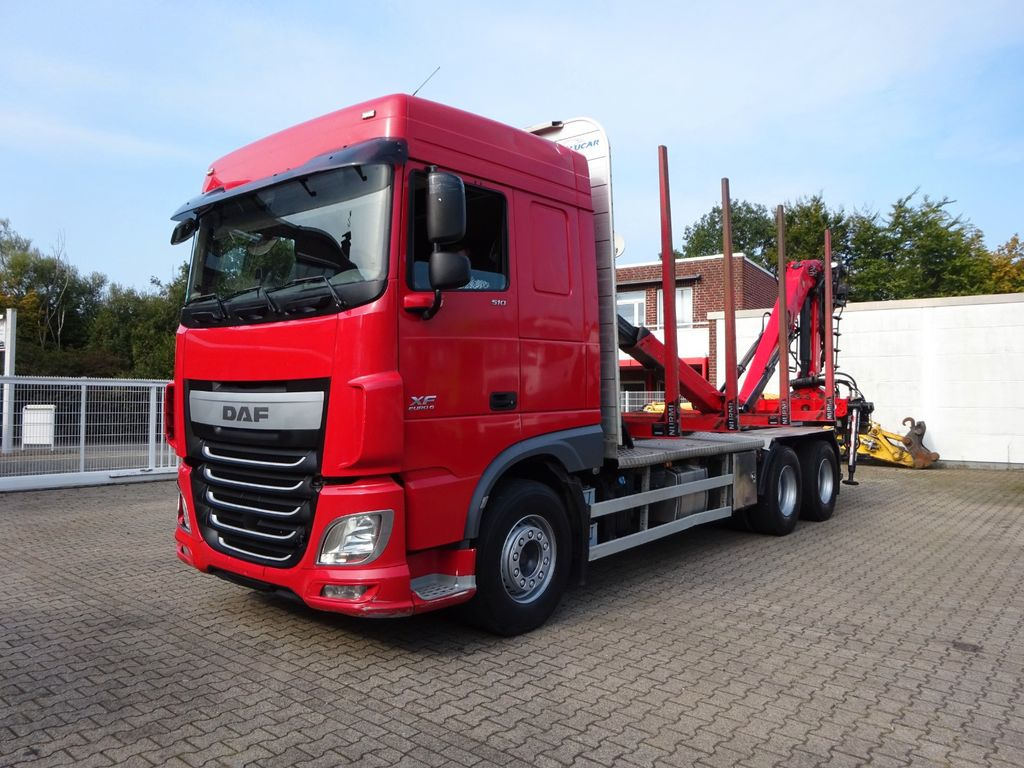 DAF XF 510 + EPSILON M120Z Holzheckladekran +Greifer DAF XF 510 + EPSILON M120 Z79 Holzkran +Greifer - Tømmerbil, Kranbil: bilde 5 DAF XF 510 + EPSILON M120Z Holzheckladekran +Greifer DAF XF 510 + EPSILON M120 Z79 Holzkran +Greifer - Tømmerbil, Kranbil: bilde 5