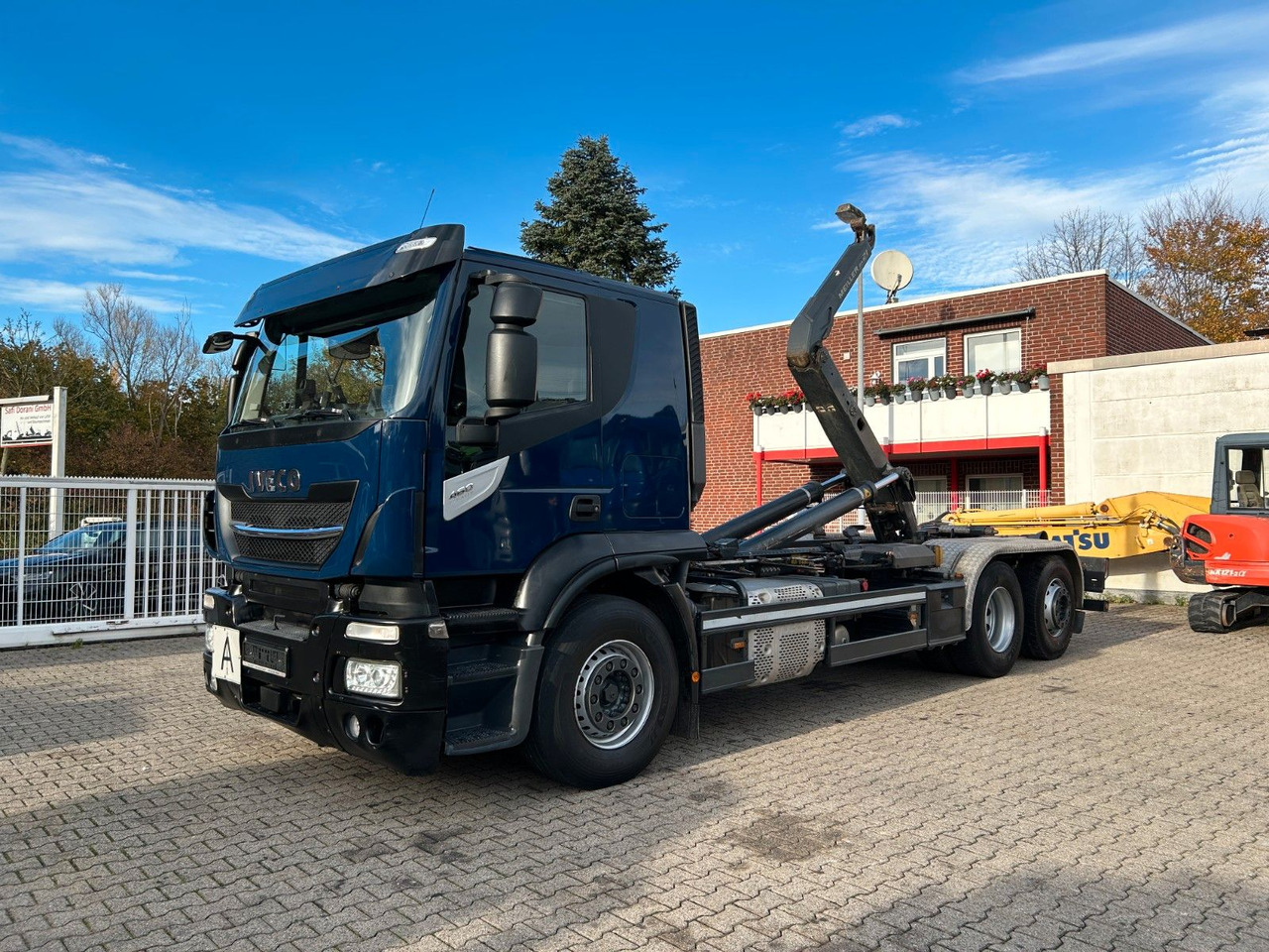 Iveco 460 Stralis MEILLER Abroller mit LIft-Lenkachse - Krokbil: bilde 1 Iveco 460 Stralis MEILLER Abroller mit LIft-Lenkachse - Krokbil: bilde 1