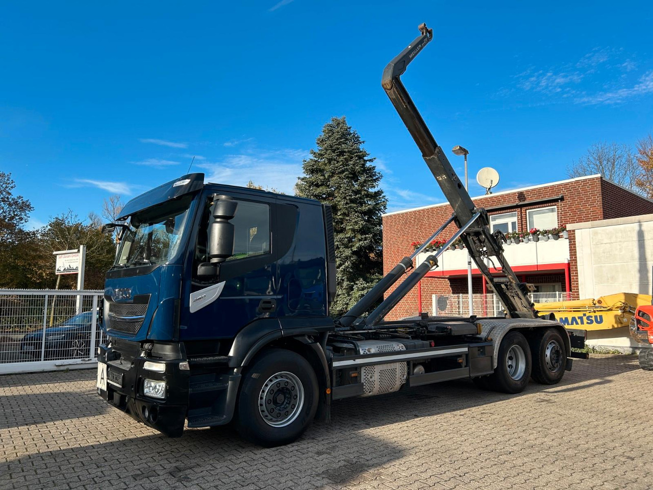 Iveco 460 Stralis MEILLER Abroller mit LIft-Lenkachse - Krokbil: bilde 1 Iveco 460 Stralis MEILLER Abroller mit LIft-Lenkachse - Krokbil: bilde 1