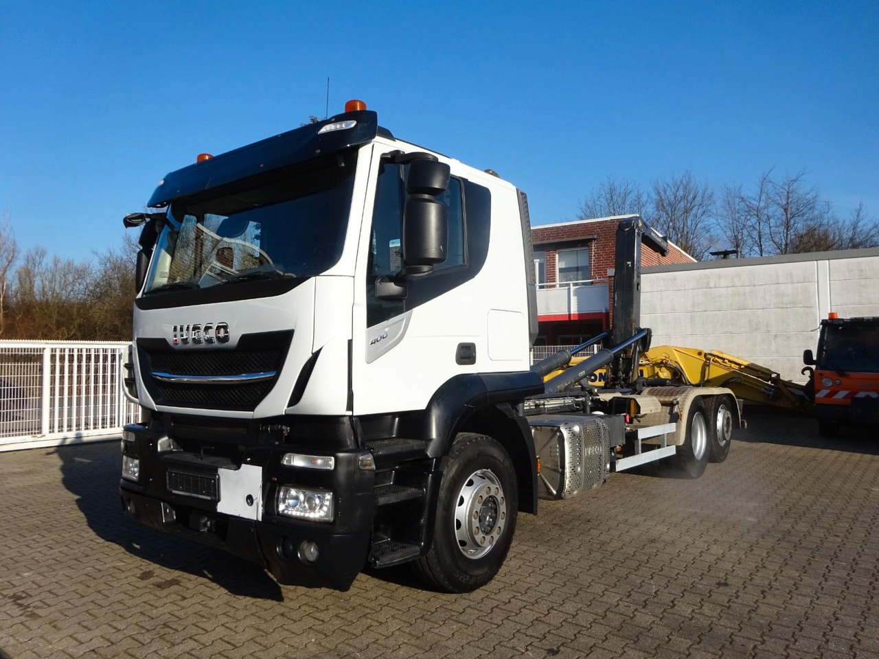 Iveco STRALIS 400 MEILLER Abroller Lift-Lenkachse 6x2 Iveco STRALIS 400 MEILLER Abroller Lift-Lenkachse 6x2 - Krokbil: bilde 2 Iveco STRALIS 400 MEILLER Abroller Lift-Lenkachse 6x2 Iveco STRALIS 400 MEILLER Abroller Lift-Lenkachse 6x2 - Krokbil: bilde 2