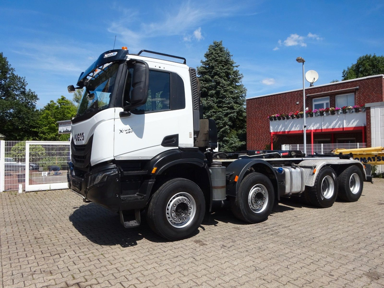 Iveco X-WAY 480 HIAB ABROLLER 8x4 - Krokbil: bilde 4 Iveco X-WAY 480 HIAB ABROLLER 8x4 - Krokbil: bilde 4