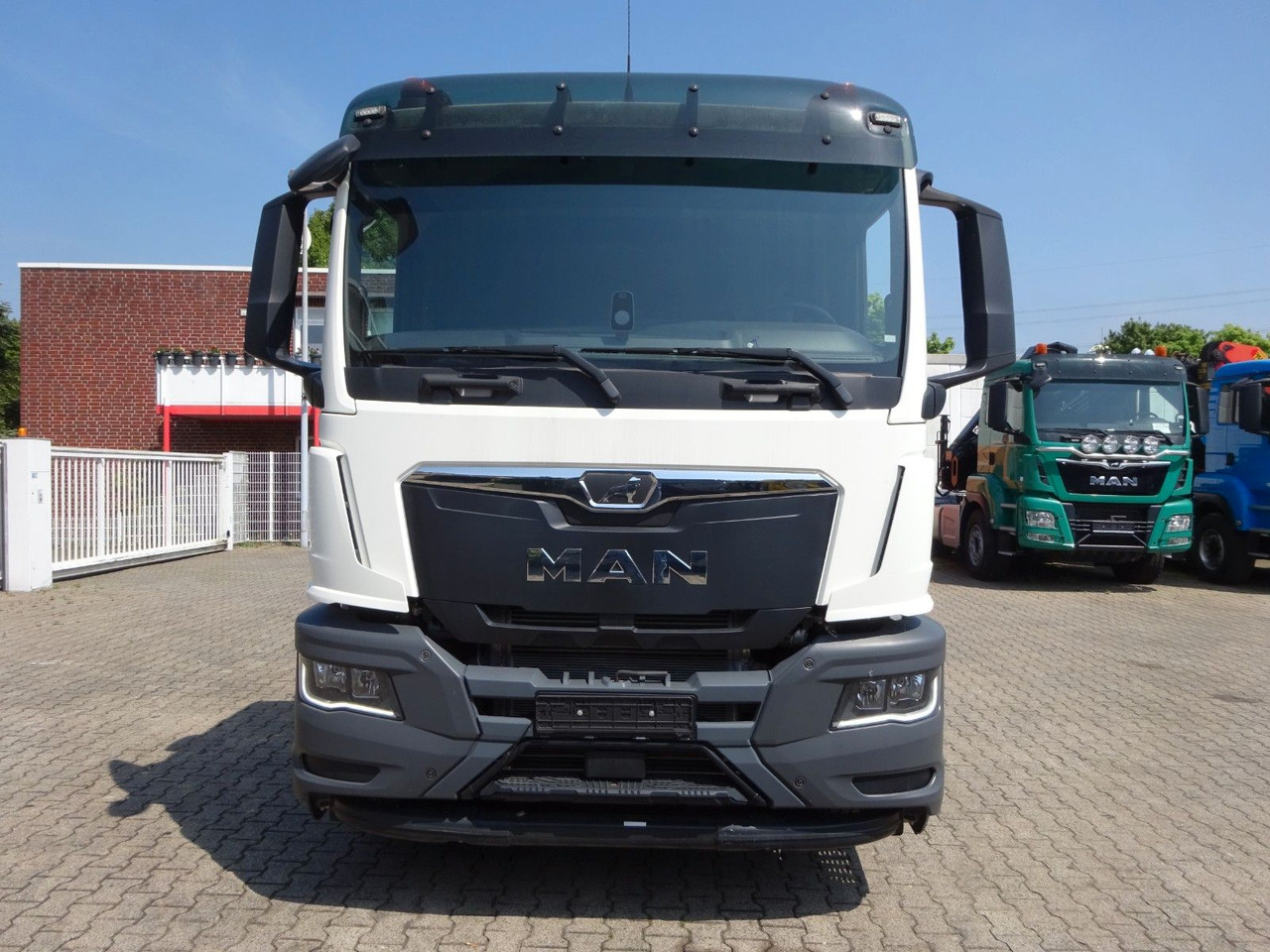 Tippbil, Kranbil MAN 22.400 TGS + HIAB X-HIDUO 138 Kran: bilde 11