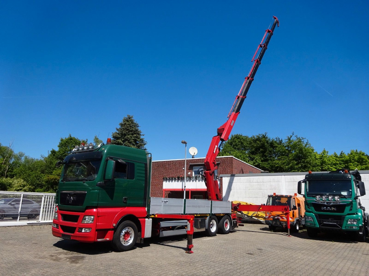 MAN 26.480 TGX + MKG HLK531 Kran +Lift-Lenkachse - Planbil, Kranbil: bilde 4 MAN 26.480 TGX + MKG HLK531 Kran +Lift-Lenkachse - Planbil, Kranbil: bilde 4