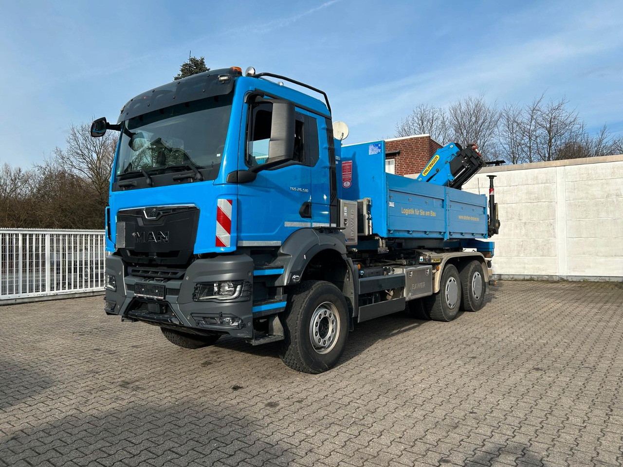 MAN 26.510 Wechselsystem Abroller+PK19001+Container - Krokbil, Kranbil: bilde 4 MAN 26.510 Wechselsystem Abroller+PK19001+Container - Krokbil, Kranbil: bilde 4