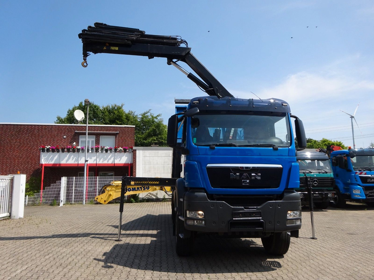 MAN 28.400 TGS 3Skipper+HIAB 166 E-4 HIPRPO 6x4-4 - Tippbil, Kranbil: bilde 5 MAN 28.400 TGS 3Skipper+HIAB 166 E-4 HIPRPO 6x4-4 - Tippbil, Kranbil: bilde 5