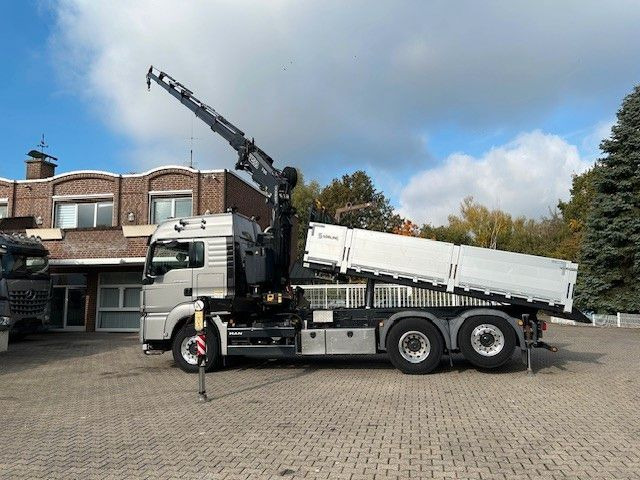 Kranbil MAN 28.500 TGS 3Skipper + Fassi 395 Kran+Greifer 6x2: bilde 8
