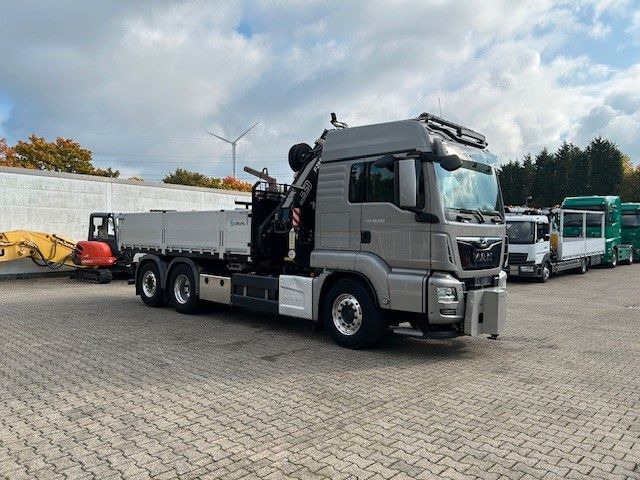 Kranbil MAN 28.500 TGS 3Skipper + Fassi 395 Kran+Greifer 6x2: bilde 32