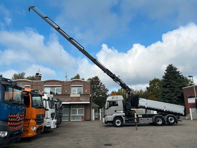 Kranbil MAN 28.500 TGS 3Skipper + Fassi 395 Kran+Greifer 6x2: bilde 6